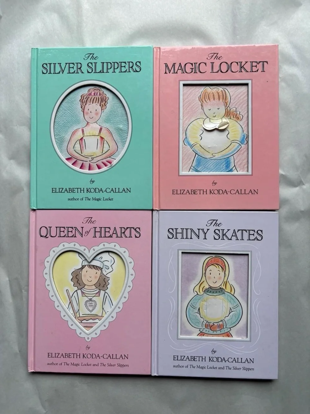 ✨Elizabeth Koda-Callan Charm Books 4 book set The Silver Slippers, The Magic L✨